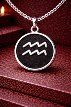 Aquarius Zodiac Necklace