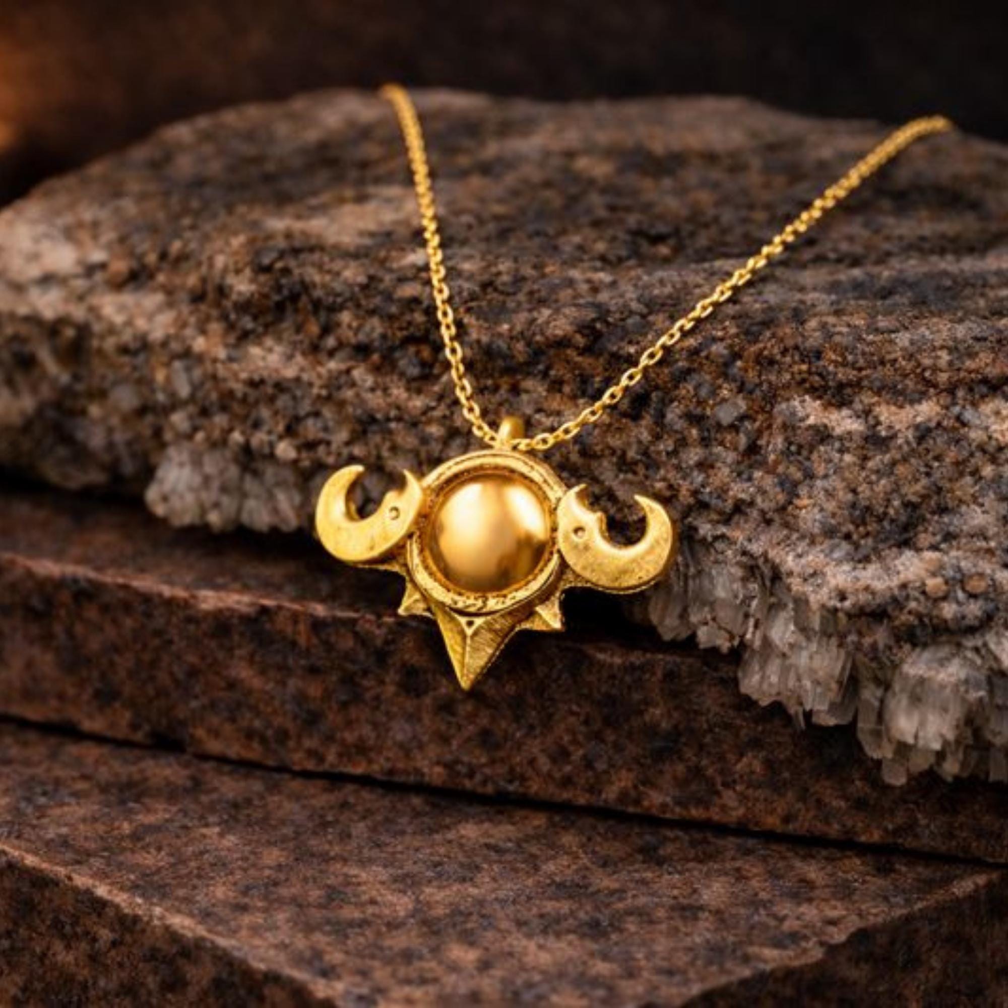 Shadowheart Diadem of Shar Necklace