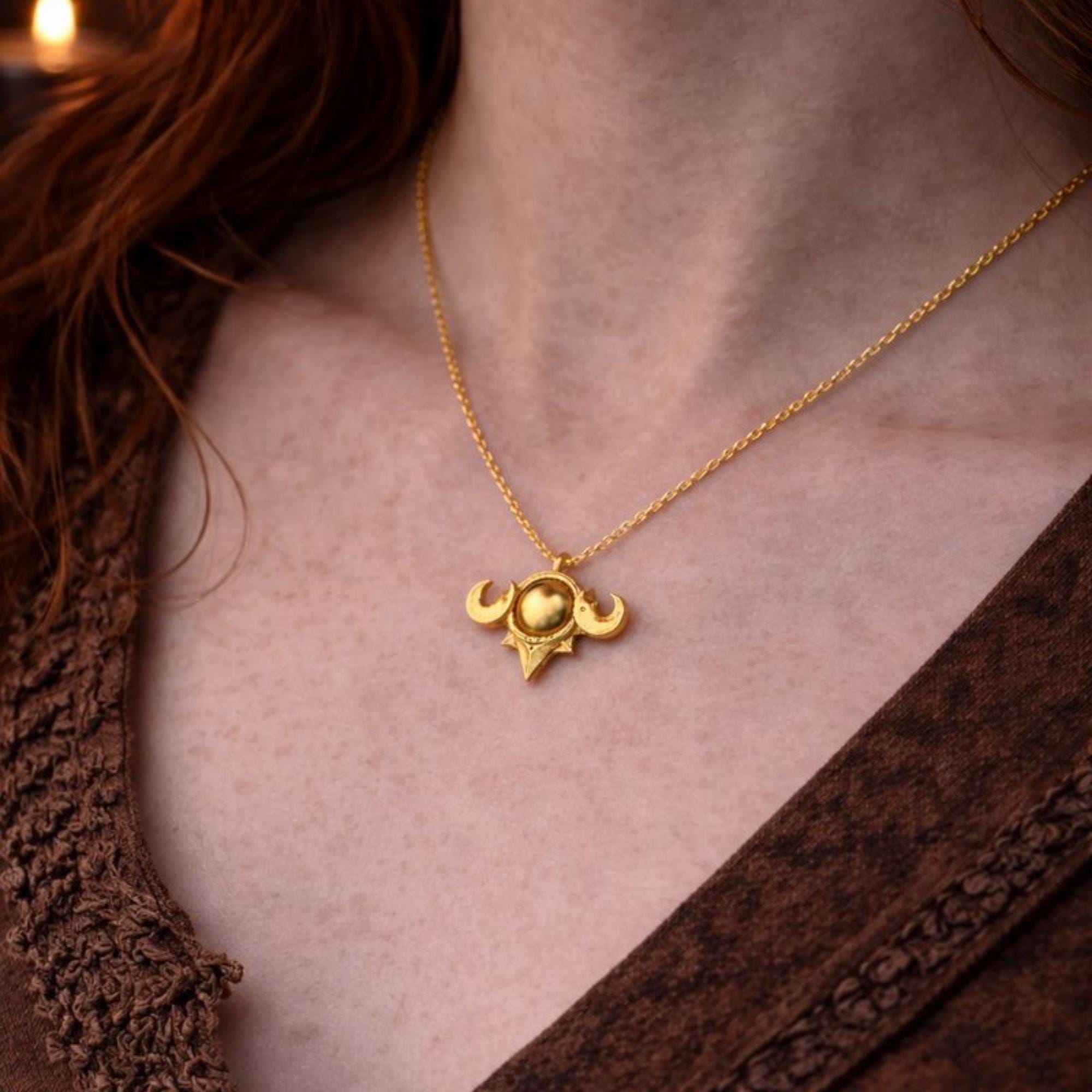 Shadowheart Diadem of Shar Necklace