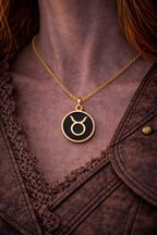 Taurus Zodiac Necklace