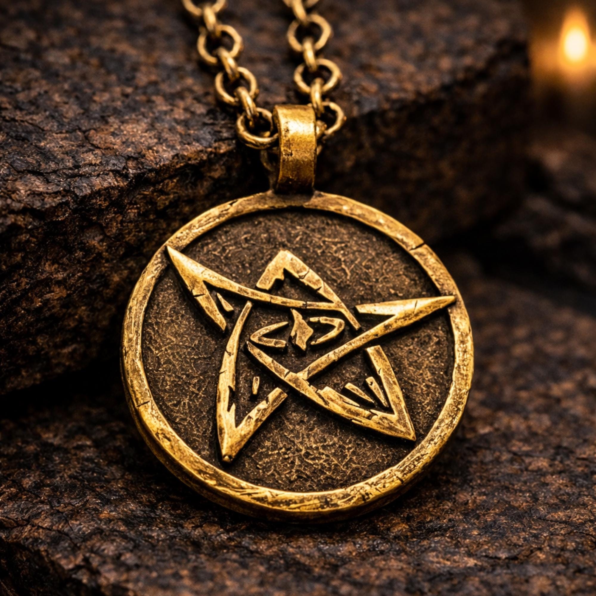 Elder Sign Necklace (Lovecraft)