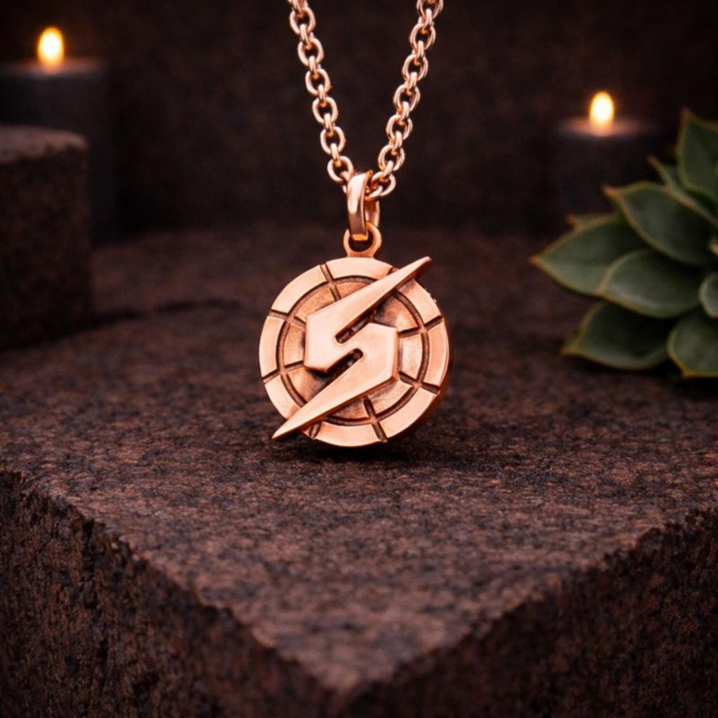 Metroid Screw Attack Necklace