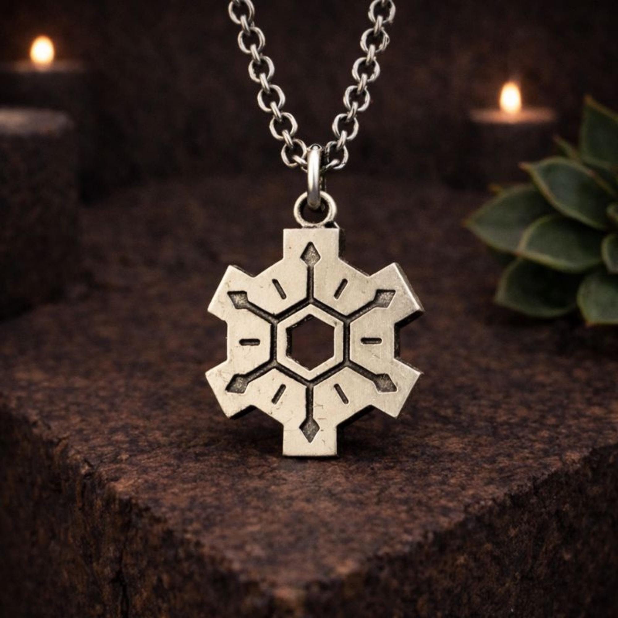 Mystery Dungeon Time Gear Necklace – Gaming Pendant