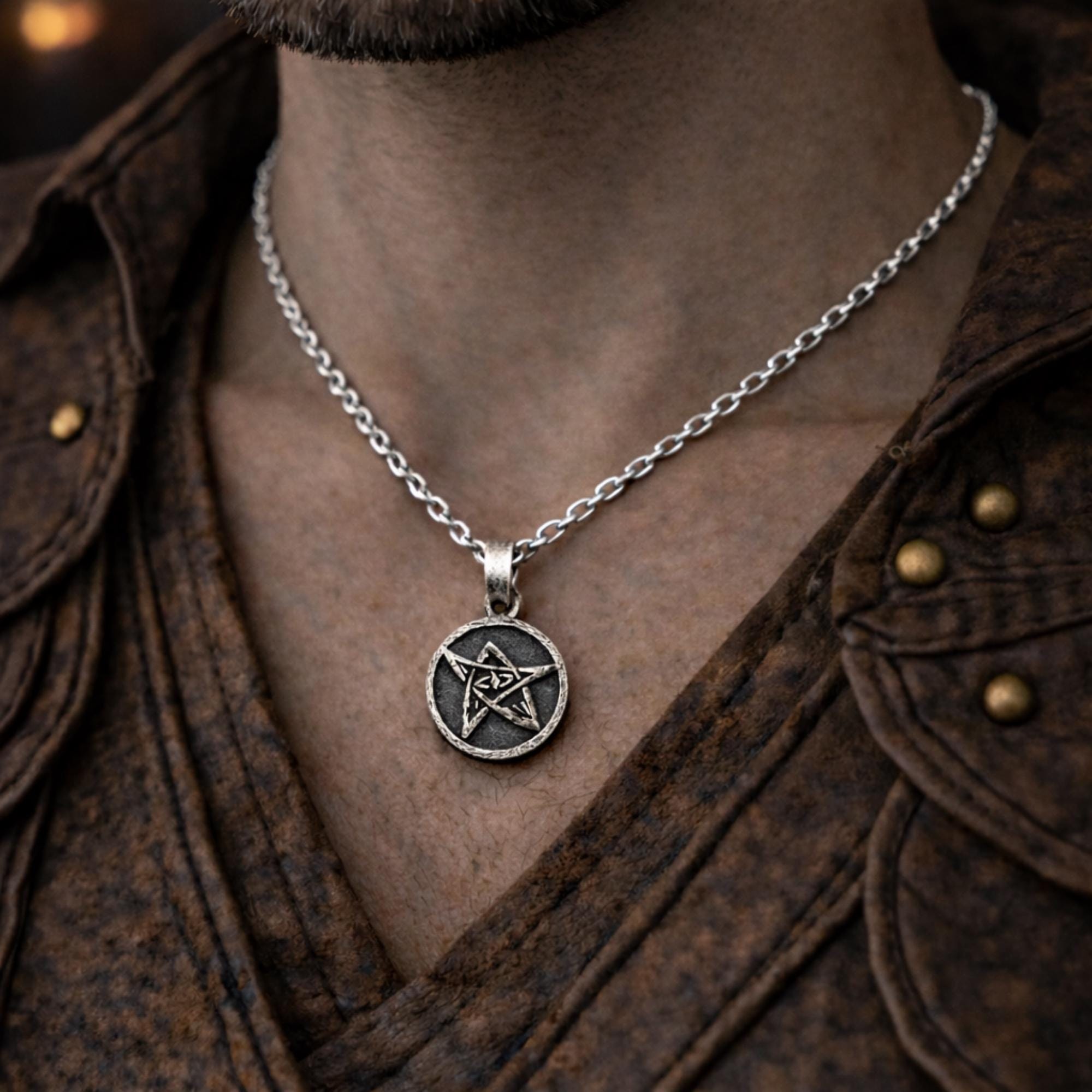Elder Sign Necklace (Lovecraft)