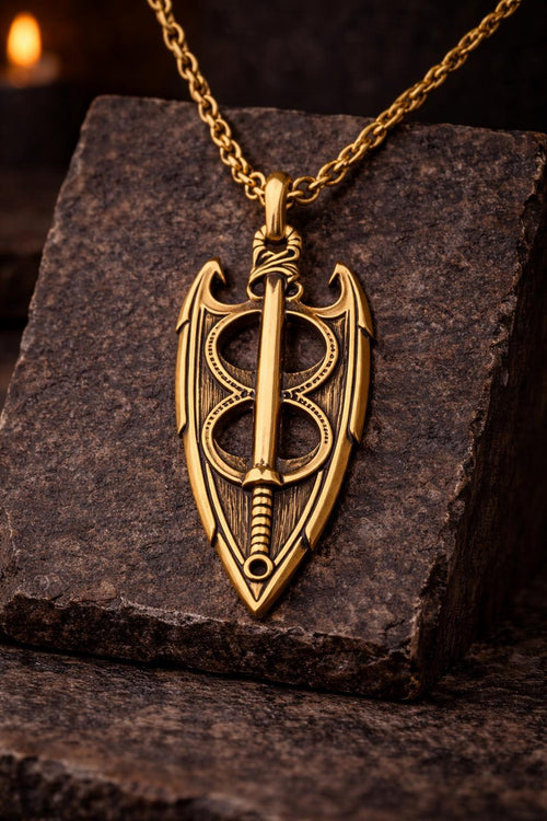 Amulet of Akatosh Necklace