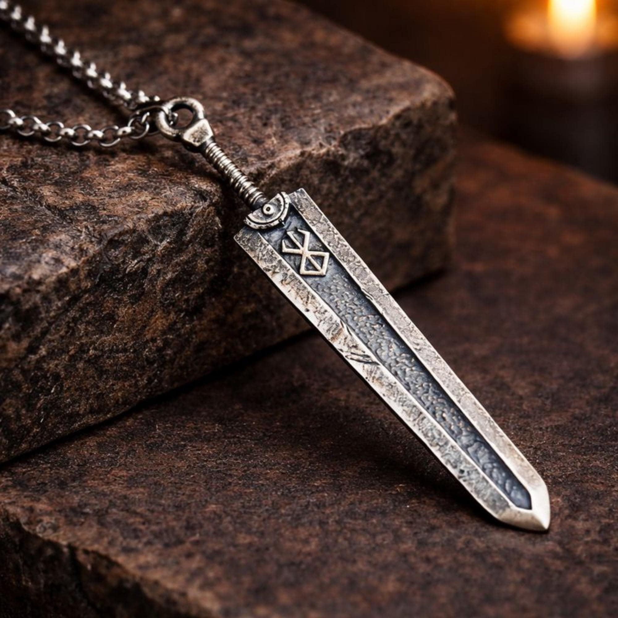 Berserk Dragon Slayer Sword Necklace