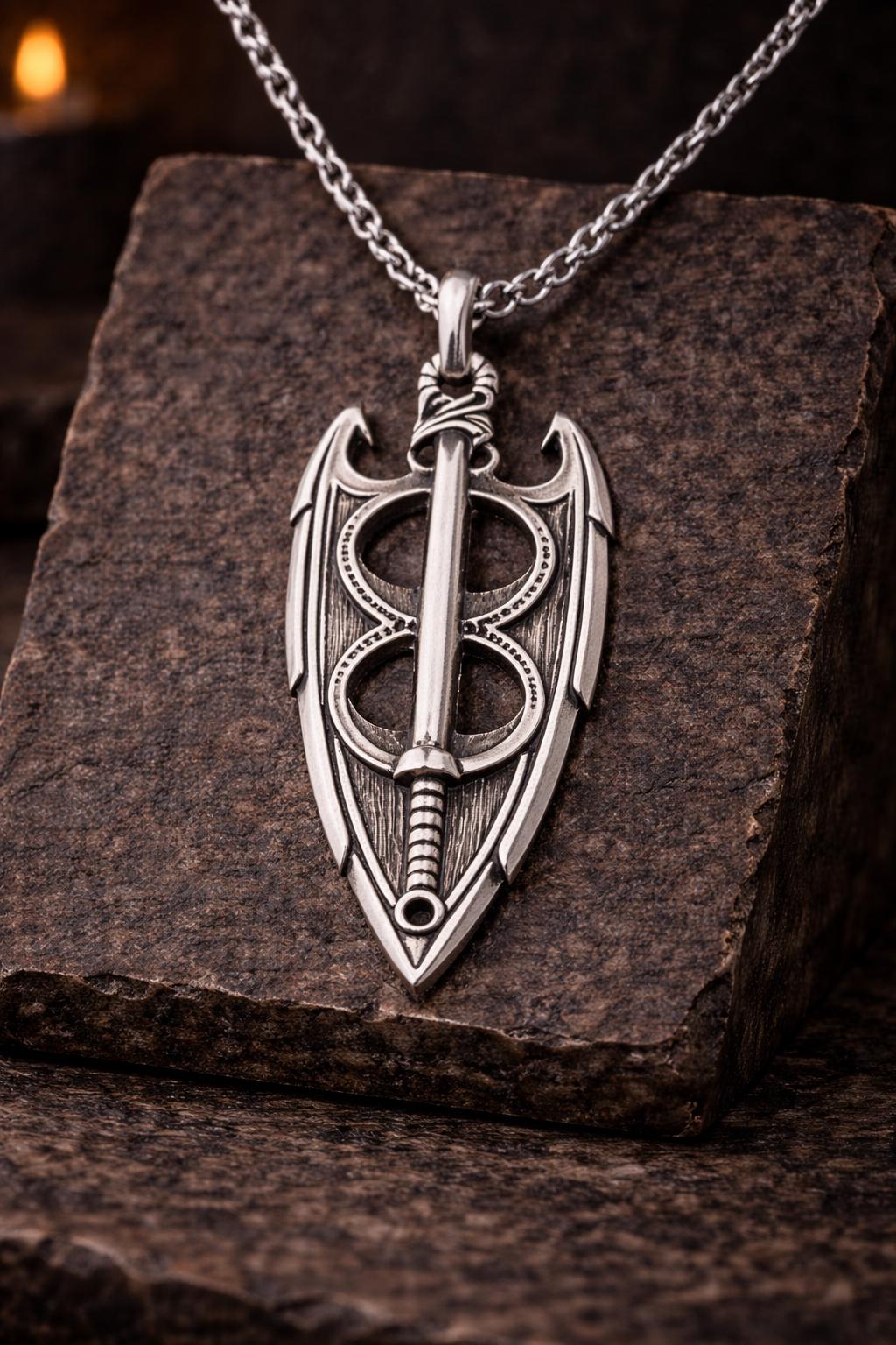 Amulet of Akatosh Necklace
