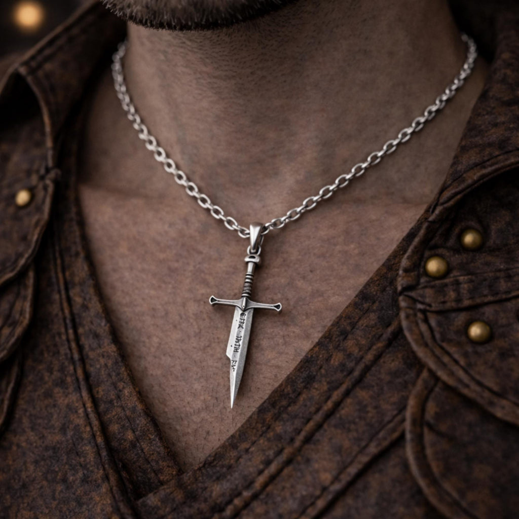Narsil Broken Sword Pendant