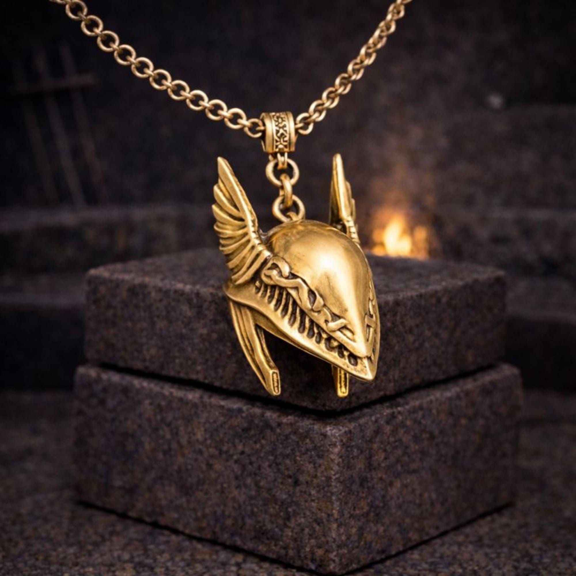 Malenia Helmet Necklace