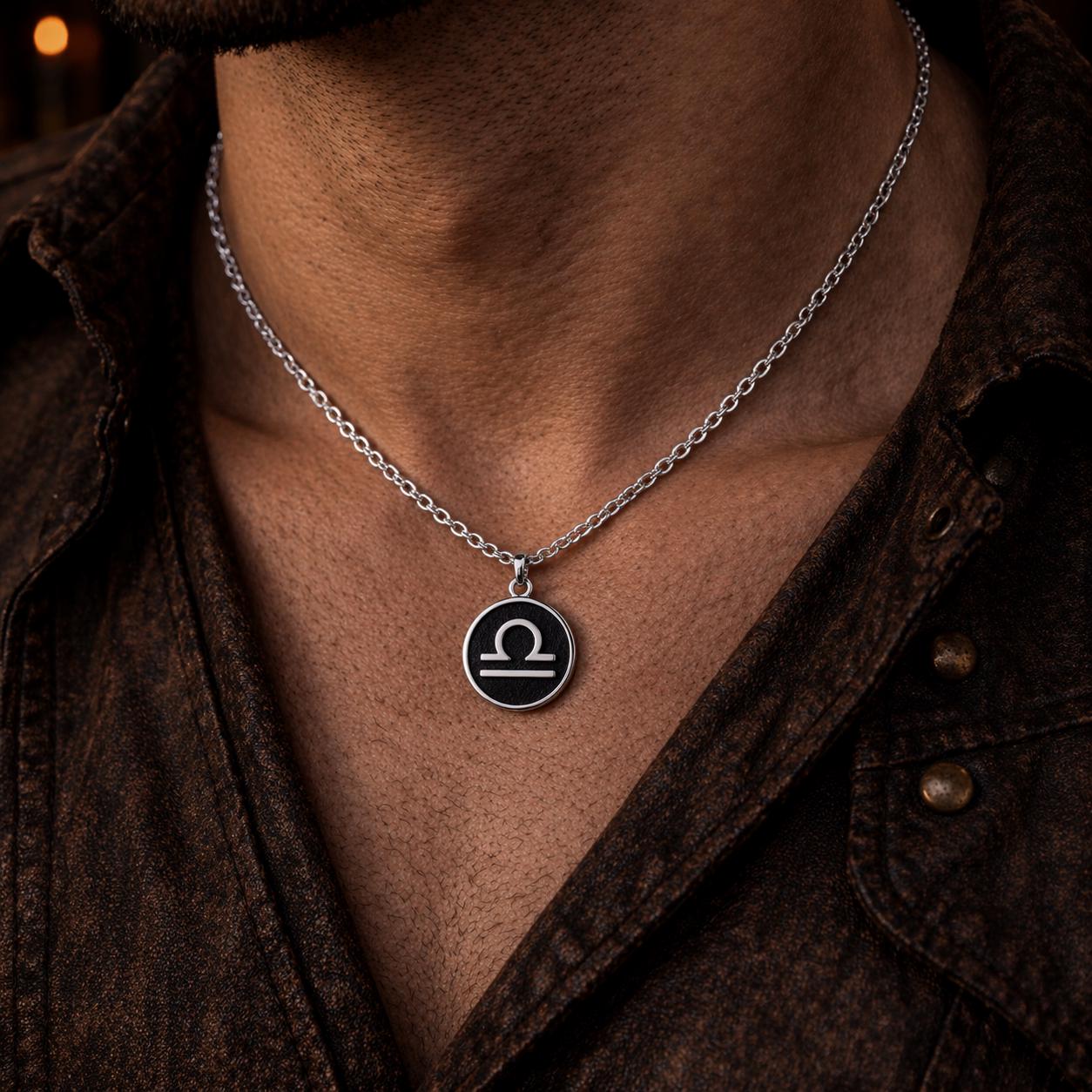 Libra Zodiac Necklace