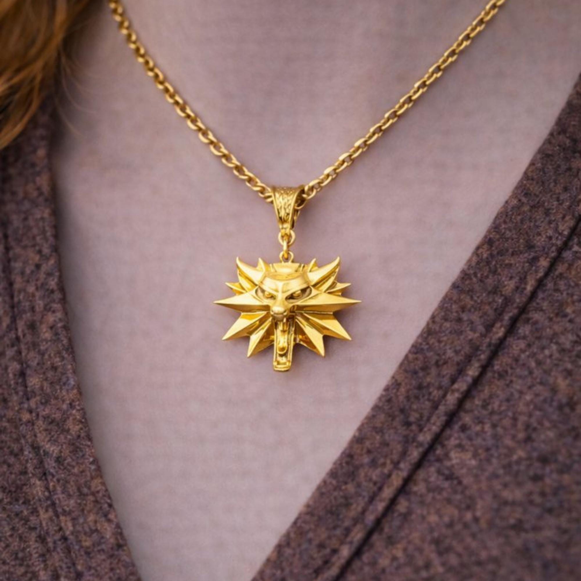 Witcher Medallion Necklace