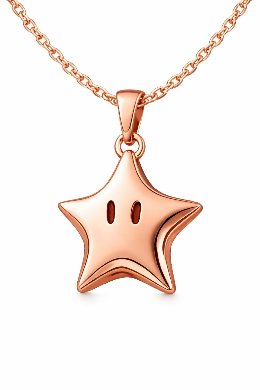 Mario Super Star Necklace